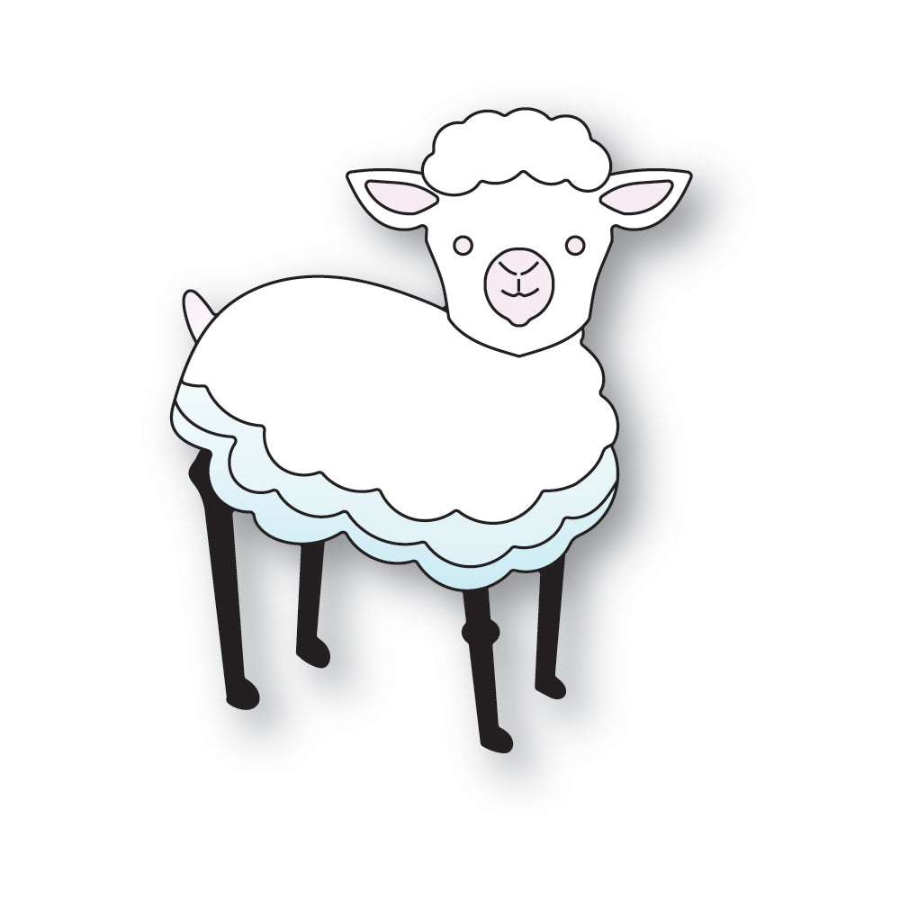Memory Box Stanzschablone - 94730 Layered Lamb