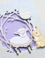 Memory Box Stanzschablone - 94730 Layered Lamb