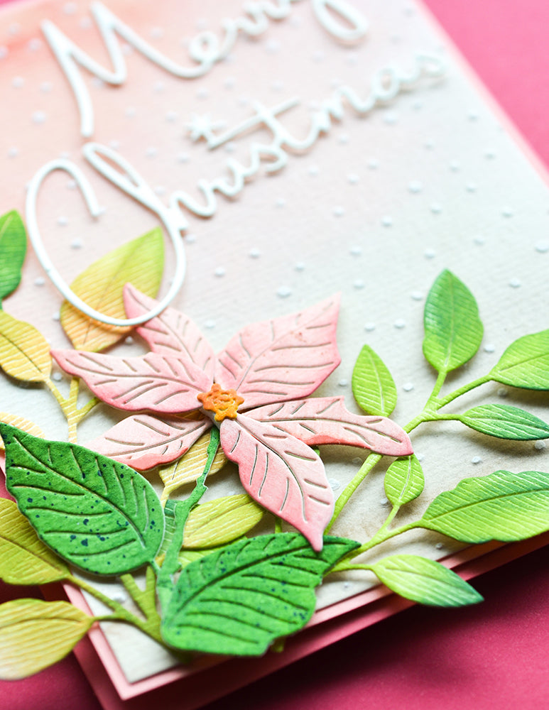 Memory Box Stanzschablone - 94738 Poinsettia Stem