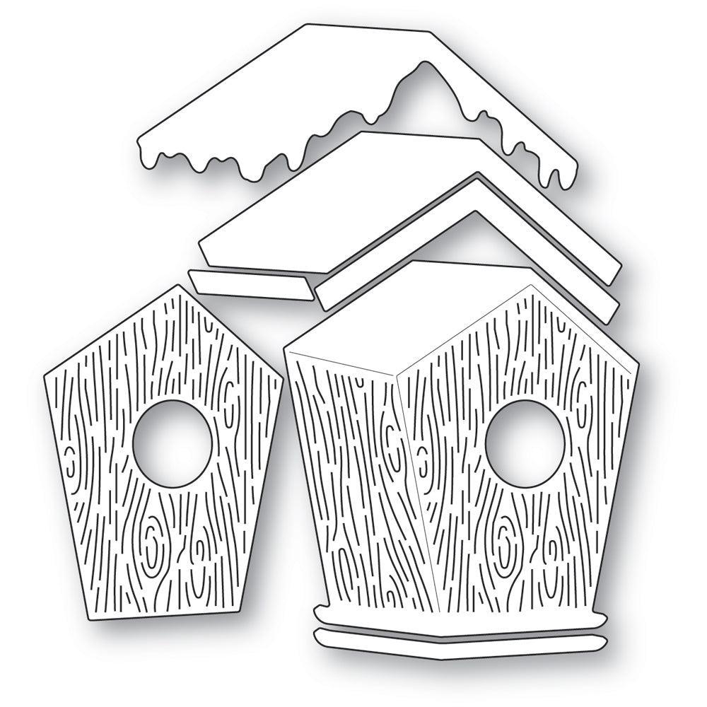 Memory Box Stanzschablone - 94742 Woodgrain Bird House