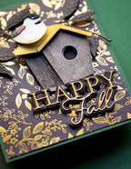 Memory Box Stanzschablone - 94742 Woodgrain Bird House
