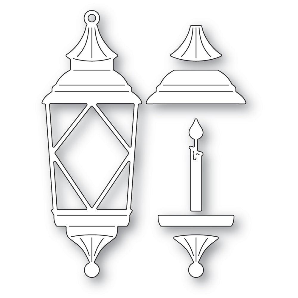 Memory Box Stanzschablone - 94743 Vintage Lantern