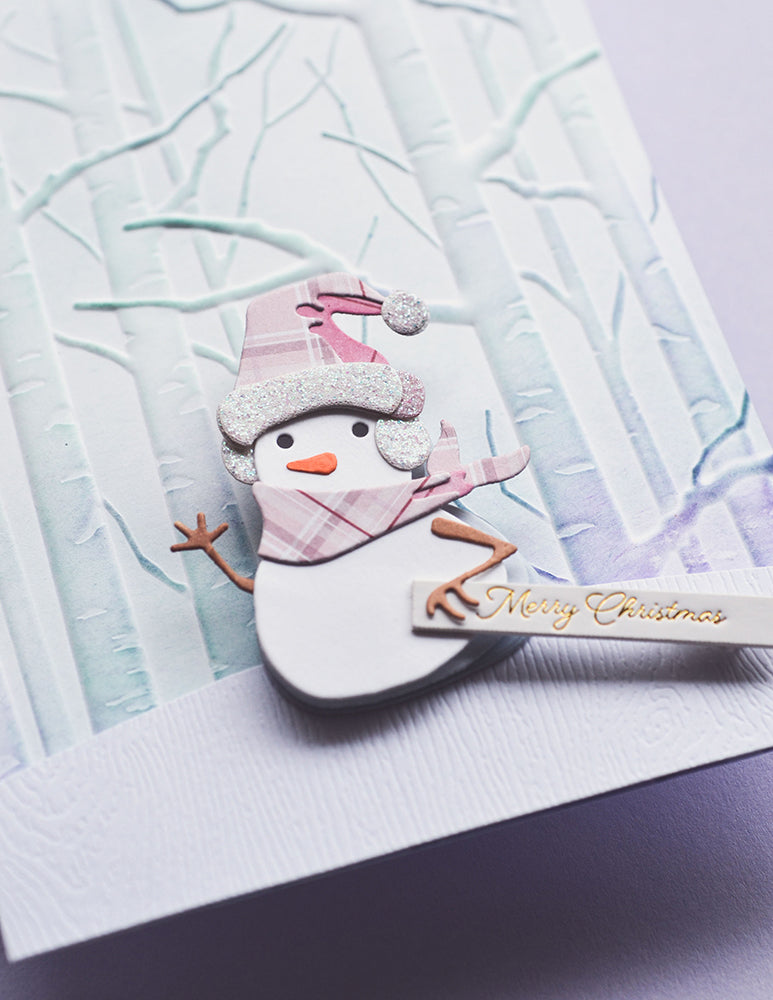 Memory Box Stanzschablone - 94746 Layered Friendly Snowman