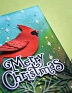Memory Box Stanzschablone - 94748 Merry Christmas Jolly Script