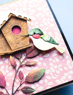 Memory Box Stanzschablone - 94755 Layered Hummingbird