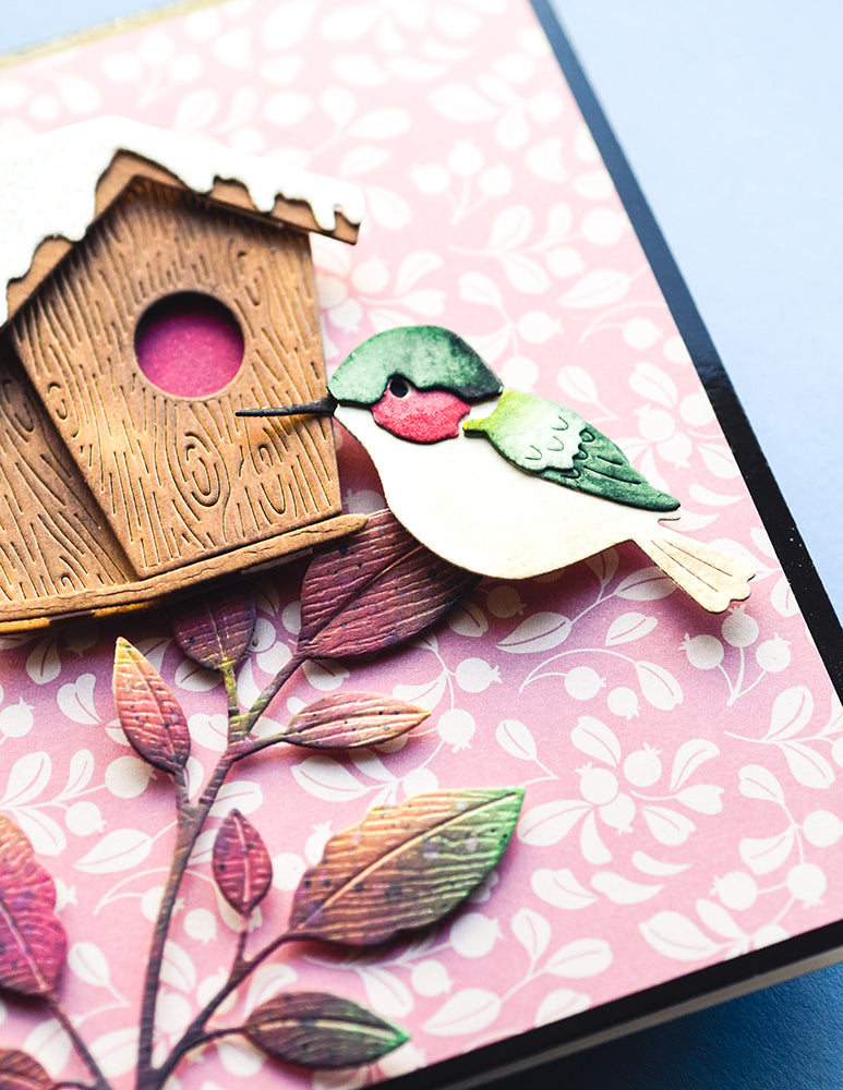 Memory Box Stanzschablone - 94755 Layered Hummingbird