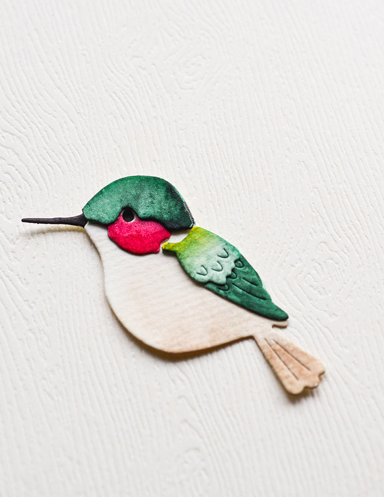 Memory Box Stanzschablone - 94755 Layered Hummingbird