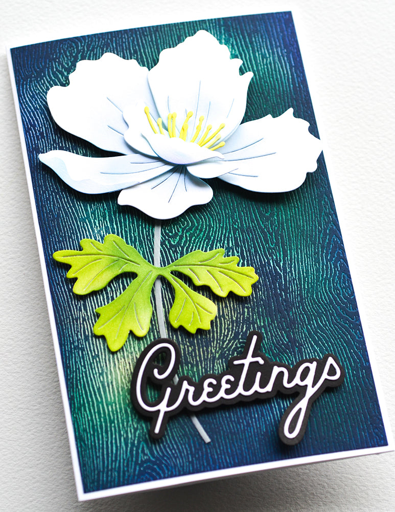 Memory Box Stanzschablone - 94764 Graceful Anemone
