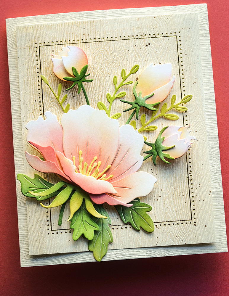 Memory Box Stanzschablone - 94765 Anemone Bud Duo