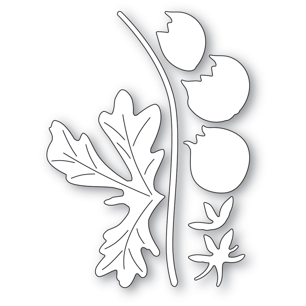 Memory Box Stanzschablone - 94767 Delicate Anemone Stem and Bud