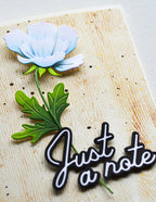 Memory Box Stanzschablone - 94769 Elegant Anemone