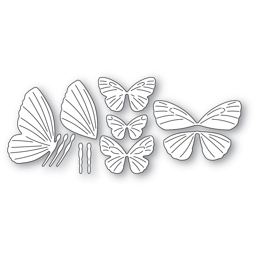 Memory Box Stanzschablone - 94771 Exquisite Butterflies