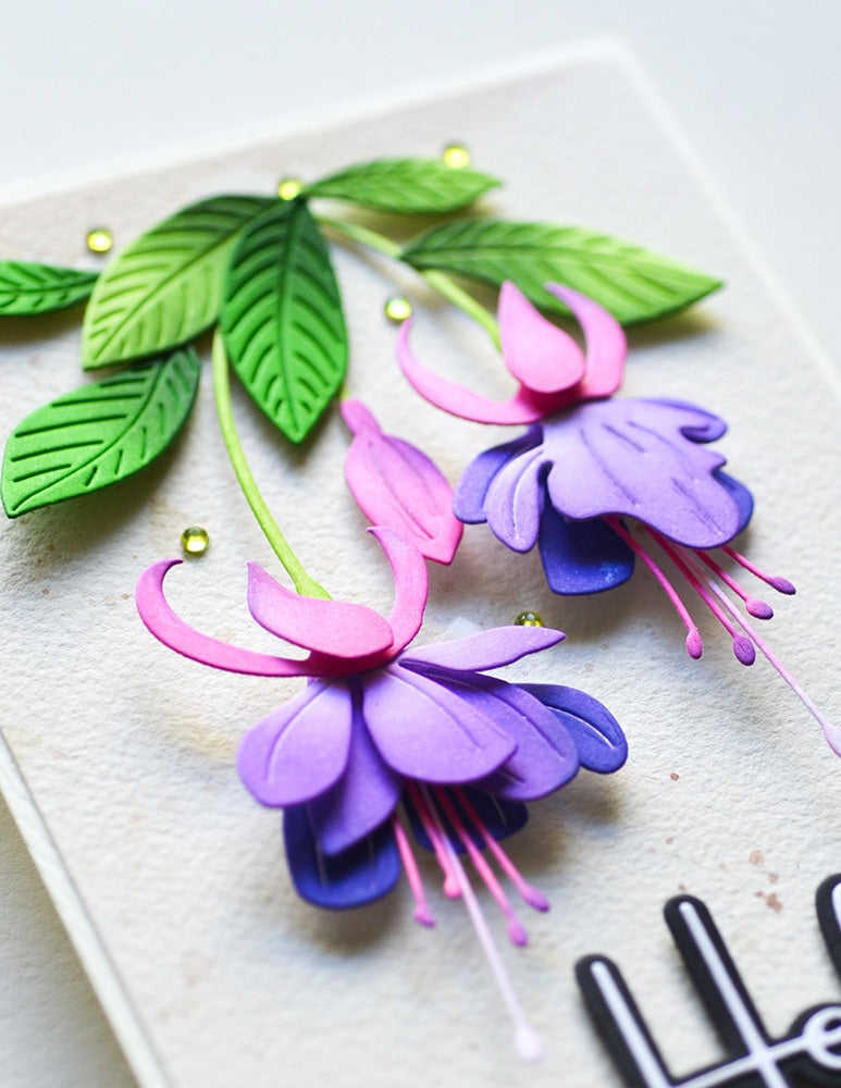 Memory Box Stanzschablone - 94785 Lavish Fuchsia Stem