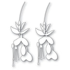 Memory Box Stanzschablone - 94786 Fuchsia Bud Duo
