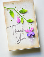 Memory Box Stanzschablone - 94787 Dainty Fuchsia Stem
