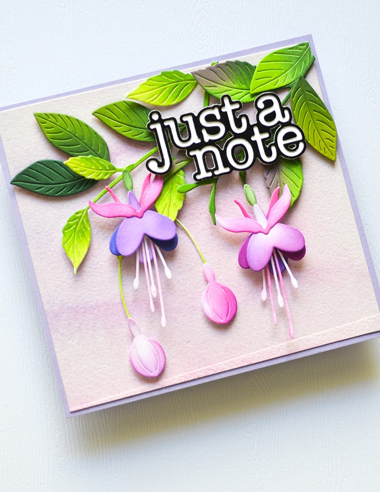 Memory Box Stanzschablone - 94787 Dainty Fuchsia Stem