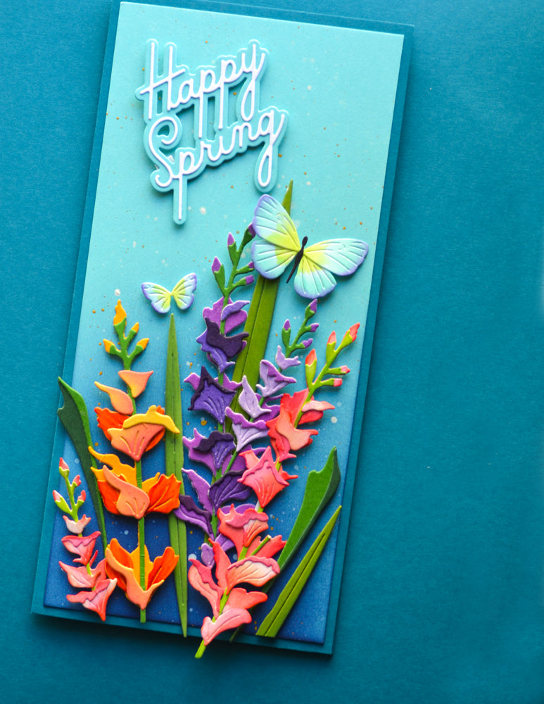Memory Box Stanzschablone - 94790 Whimsical Gladiola