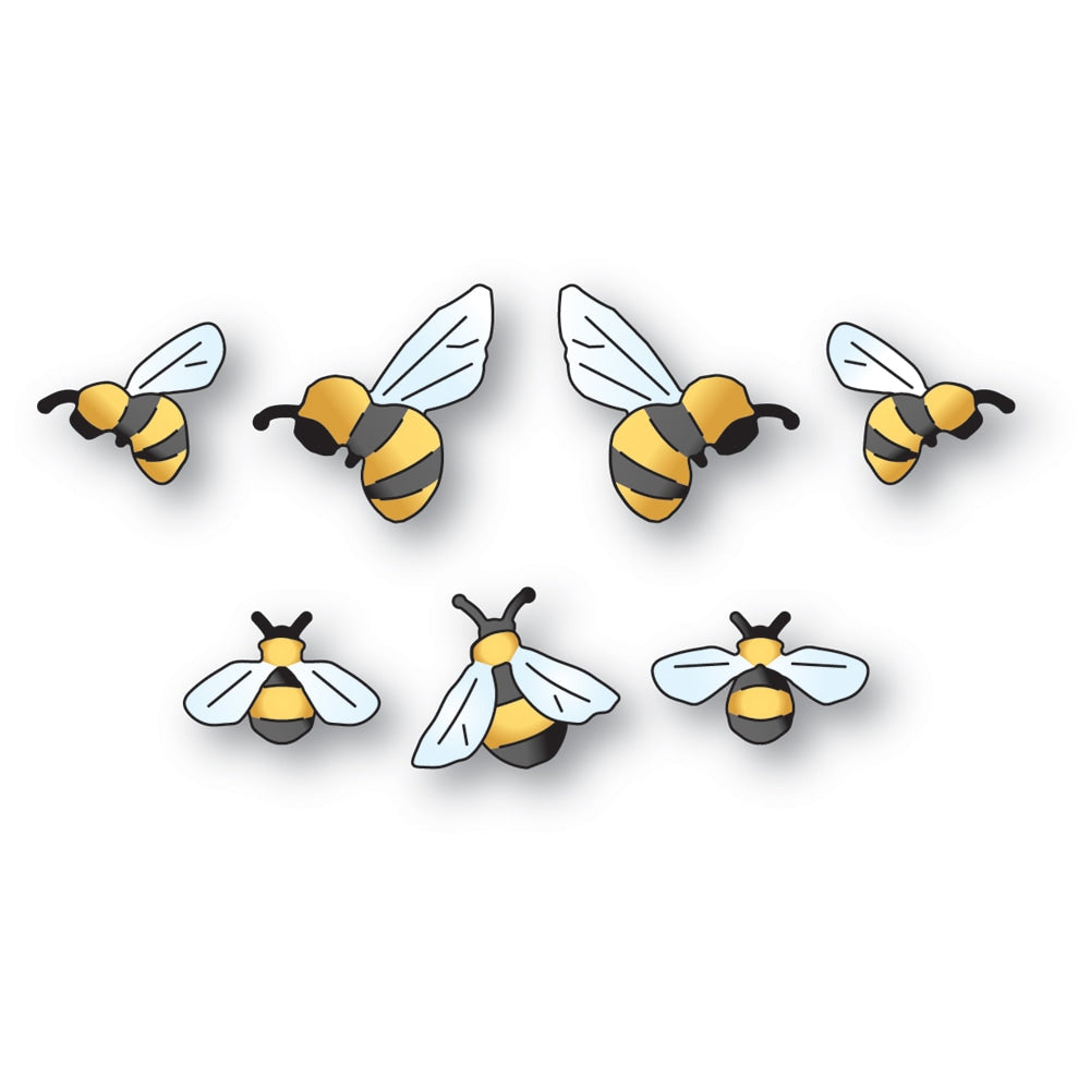 Memory Box Stanzschablone - 94794 Buzzing Bumblebees