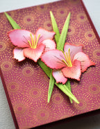 Memory Box Stanzschablone - 94795 Gladiola Blossom and Leaves