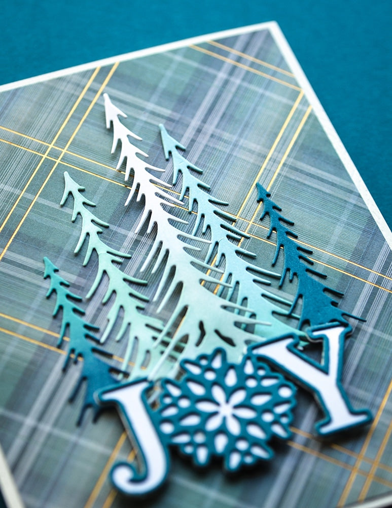 Memory Box Stanzschablone - 94796 Slender Pine Trees