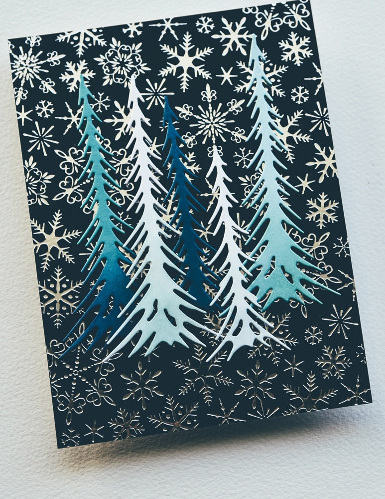 Memory Box Stanzschablone - 94796 Slender Pine Trees