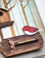 Memory Box Stanzschablone - 94798 Wistful Sparrow