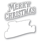 Memory Box Stanzschablone - 94799 Merry Christmas Wave