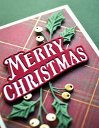 Memory Box Stanzschablone - 94799 Merry Christmas Wave