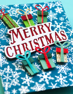 Memory Box Stanzschablone - 94799 Merry Christmas Wave