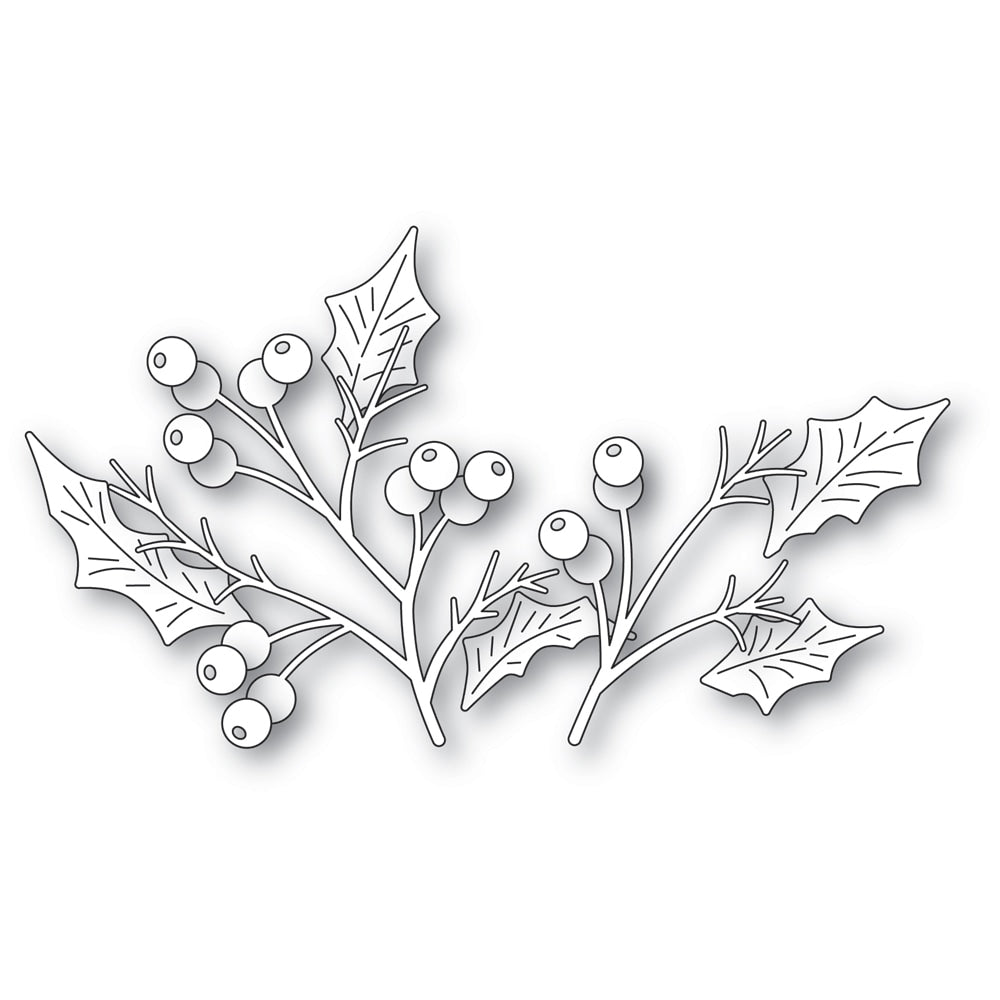 Memory Box Stanzschablone - 94801 Festive Holly