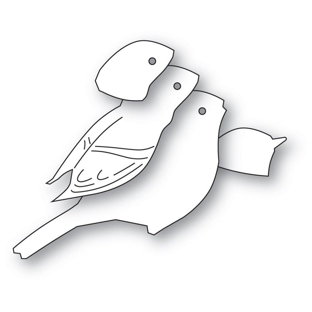 Memory Box Stanzschablone - 94804 Watchful Bird