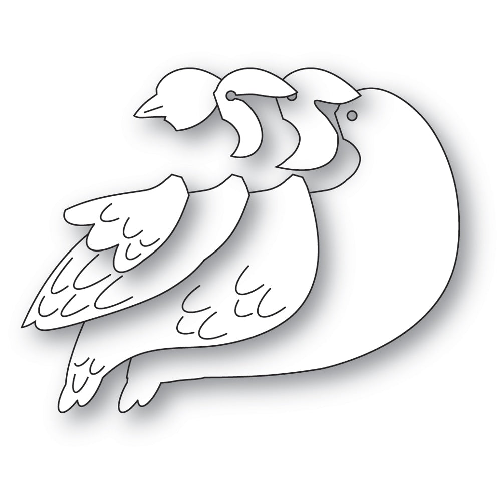 Memory Box Stanzschablone - 94806 Lovely Partridge