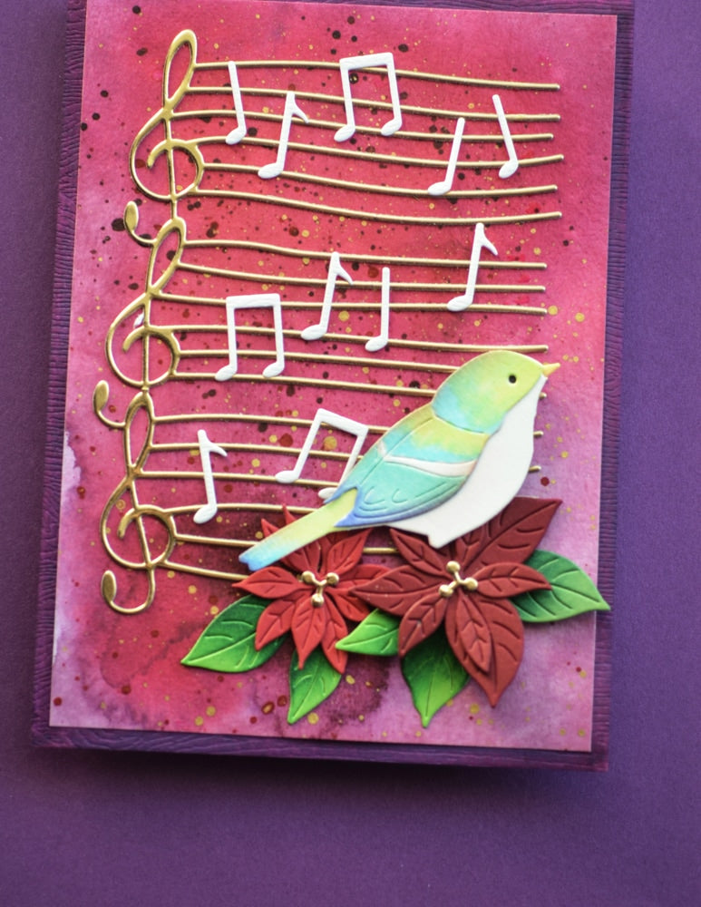 Memory Box Stanzschablone - 94809 Wavy Sheet Music