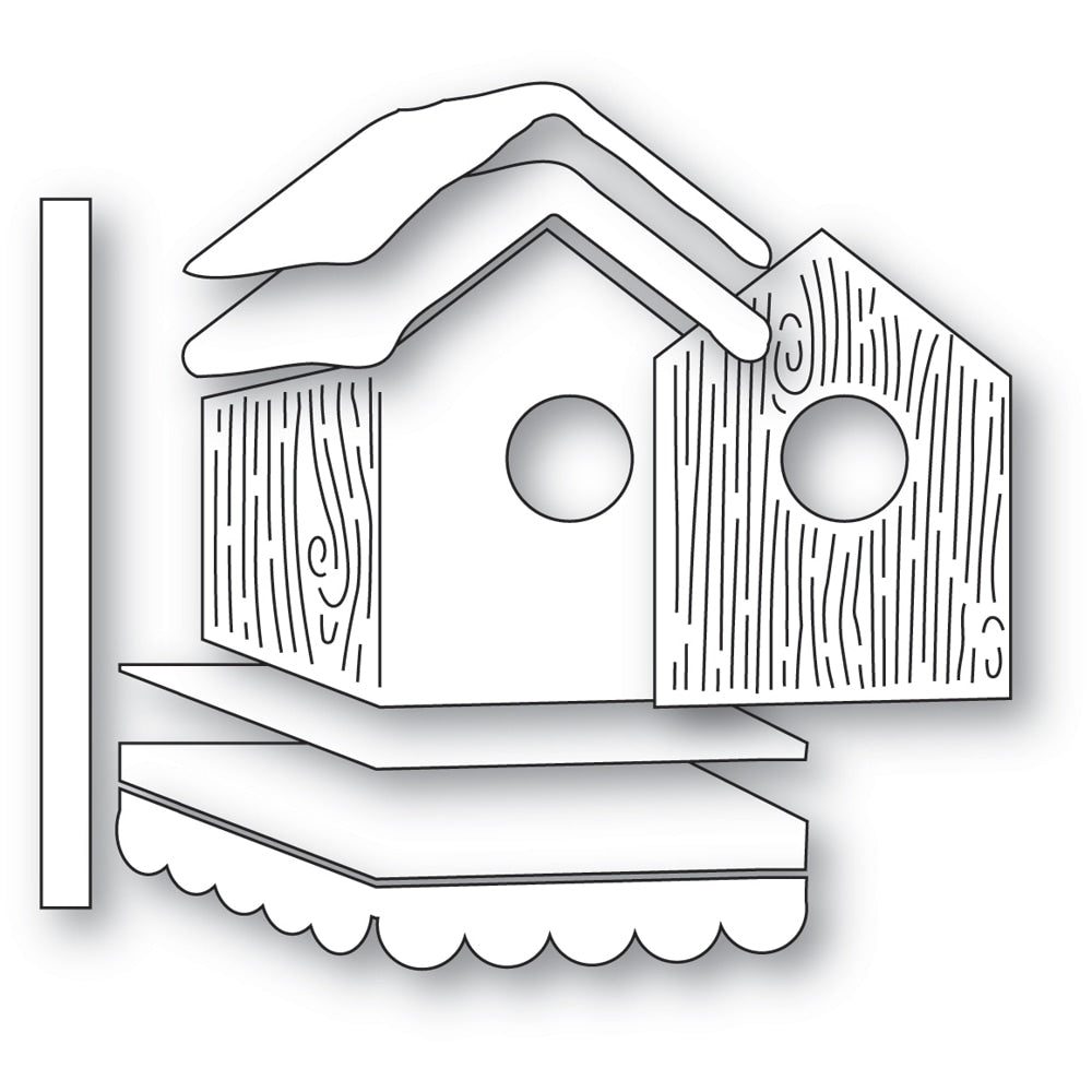 Memory Box Stanzschablone - 94810 Snowy Birdhouse