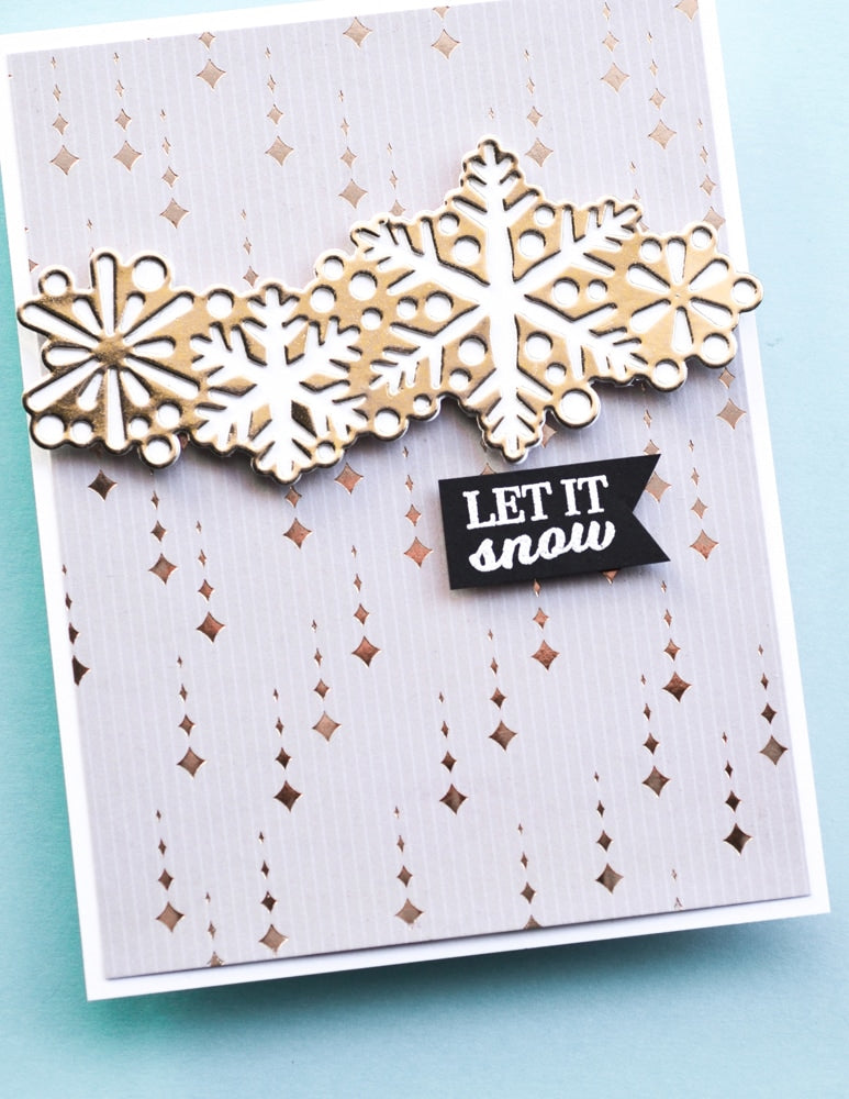 Memory Box Stanzschablone - 94816 Drifting Snowflakes