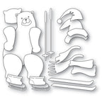 Memory Box Stanzschablone - 94819 Wintertime Bear