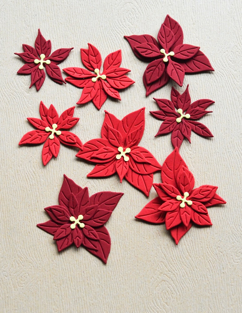 Memory Box Stanzschablone - 94822 Petite Poinsettias