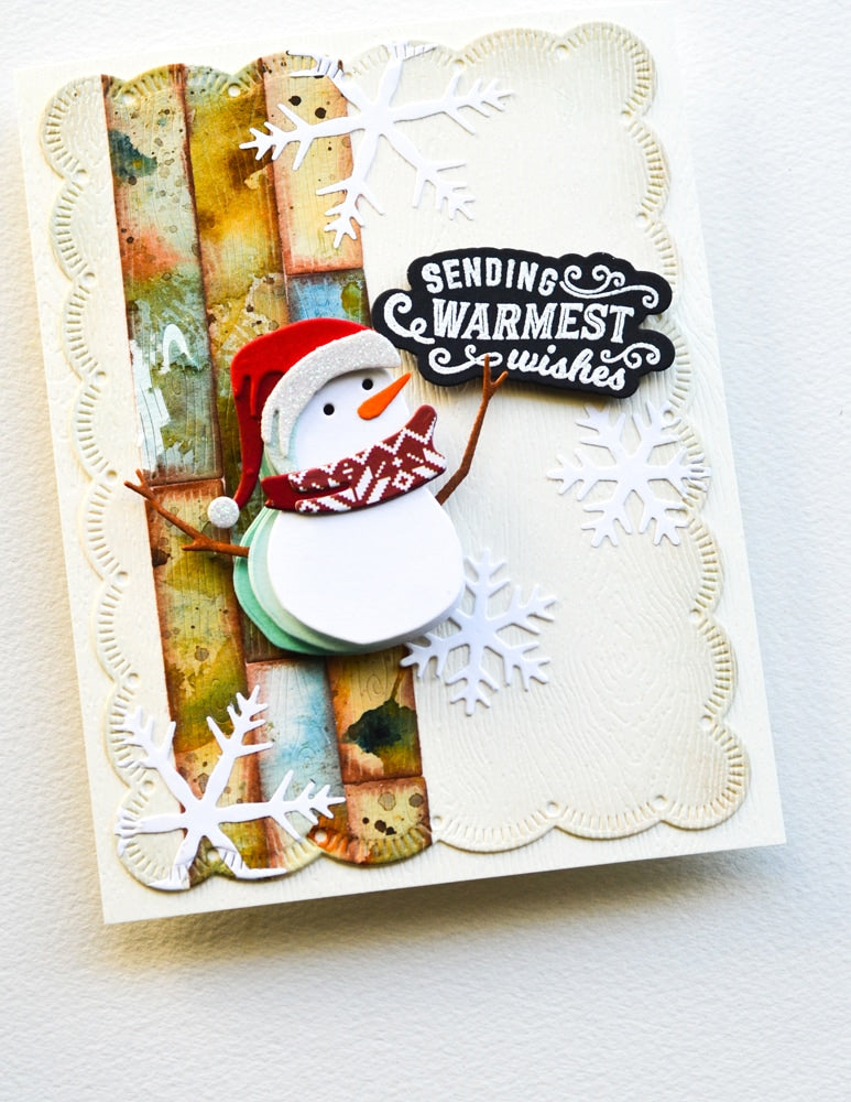 Memory Box Stanzschablone - 94823 Narrow Woodgrain Planks