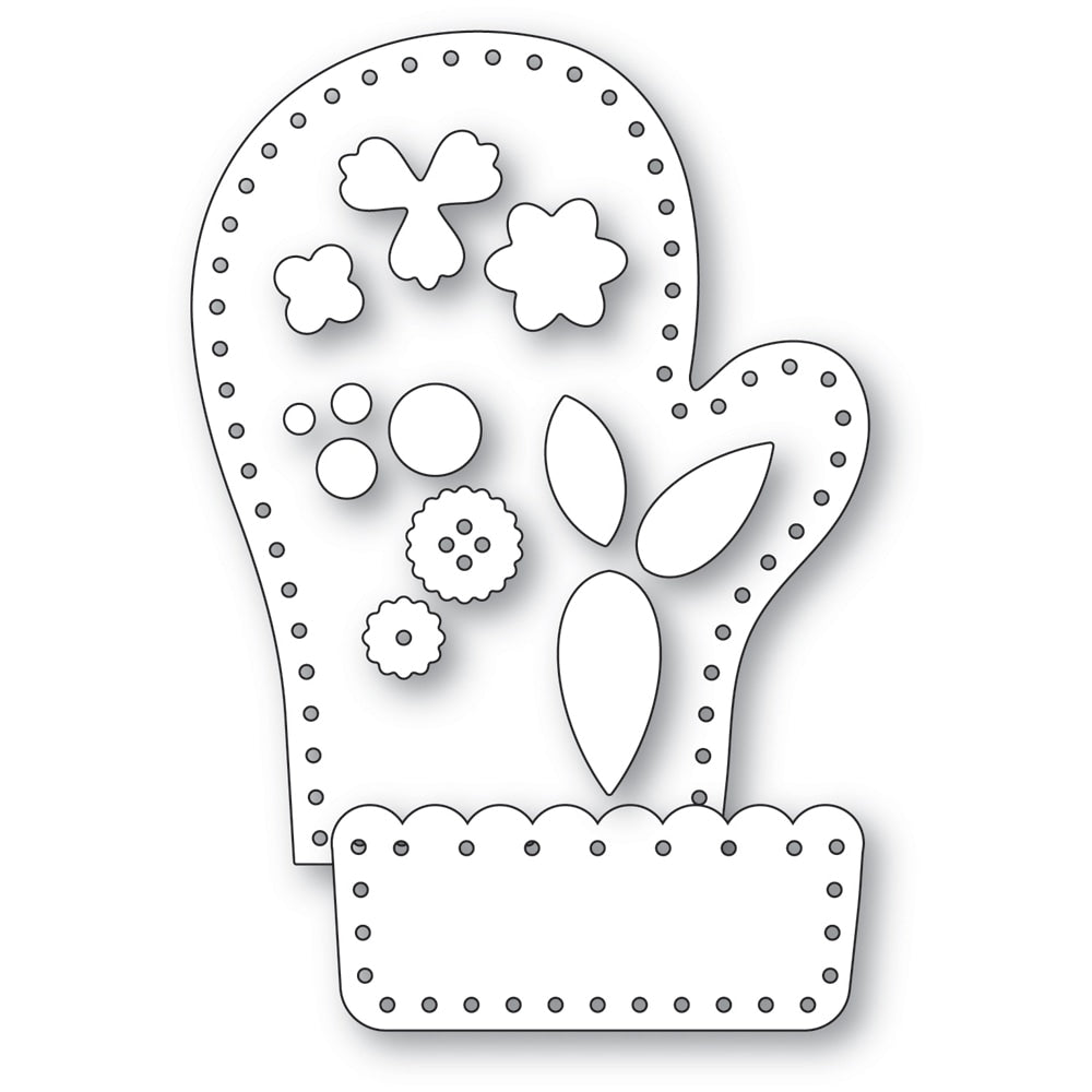 Memory Box Stanzschablone - 94824 Stitchable Mitten