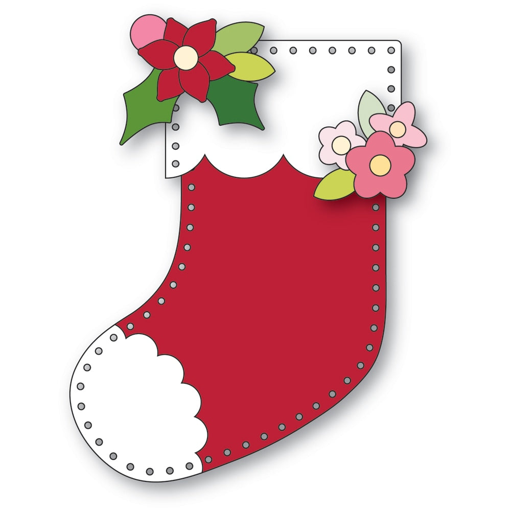 Memory Box Stanzschablone - 94825 Stitchable Stocking