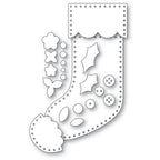 Memory Box Stanzschablone - 94825 Stitchable Stocking