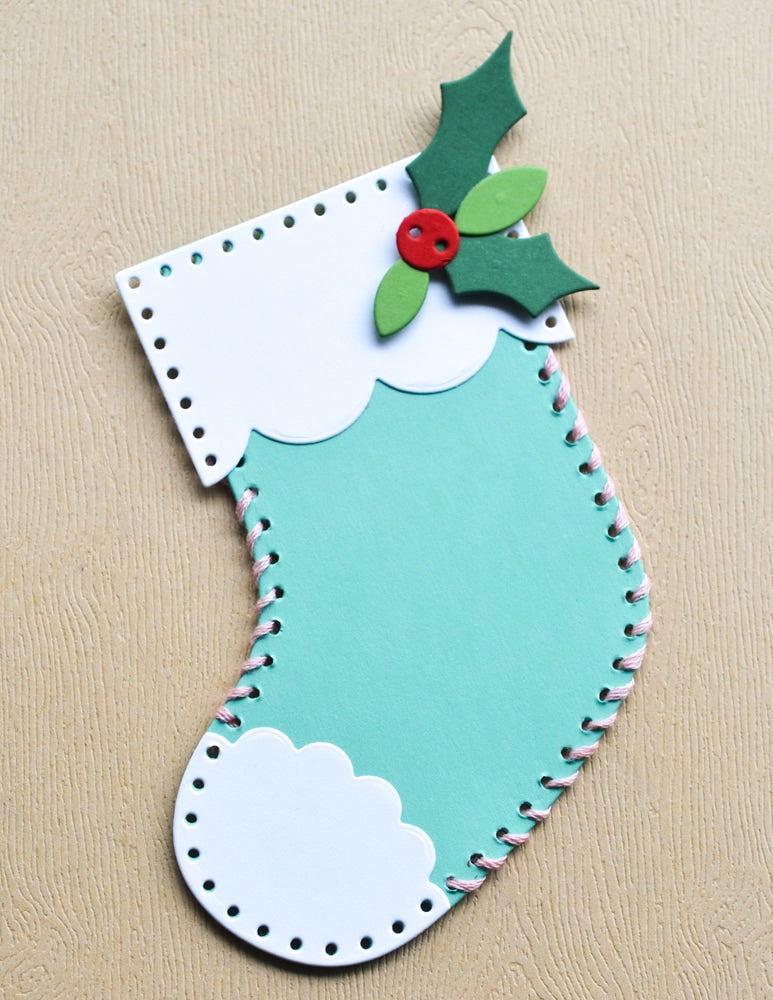 Memory Box Stanzschablone - 94825 Stitchable Stocking