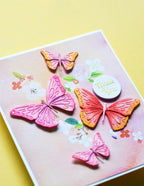 Memory Box Stanzschablone - 94836 Silver Moon Butterflies