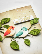 Memory Box Stanzschablone - 94837 Sunlight Sparrow