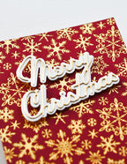 Memory Box Stanzschablone - 94839 Merry Christmas Debut Script