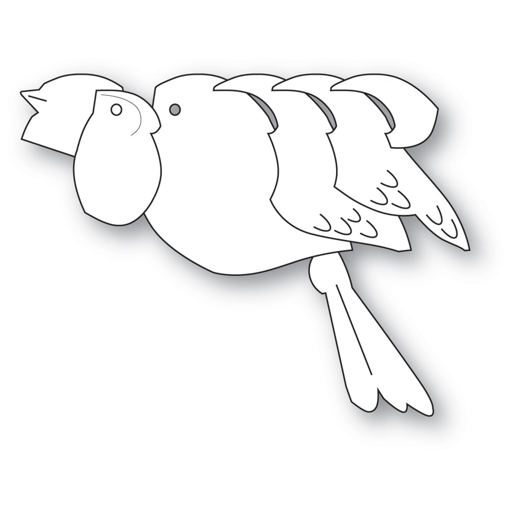Memory Box Stanzschablone - 94841 Friendly Bird