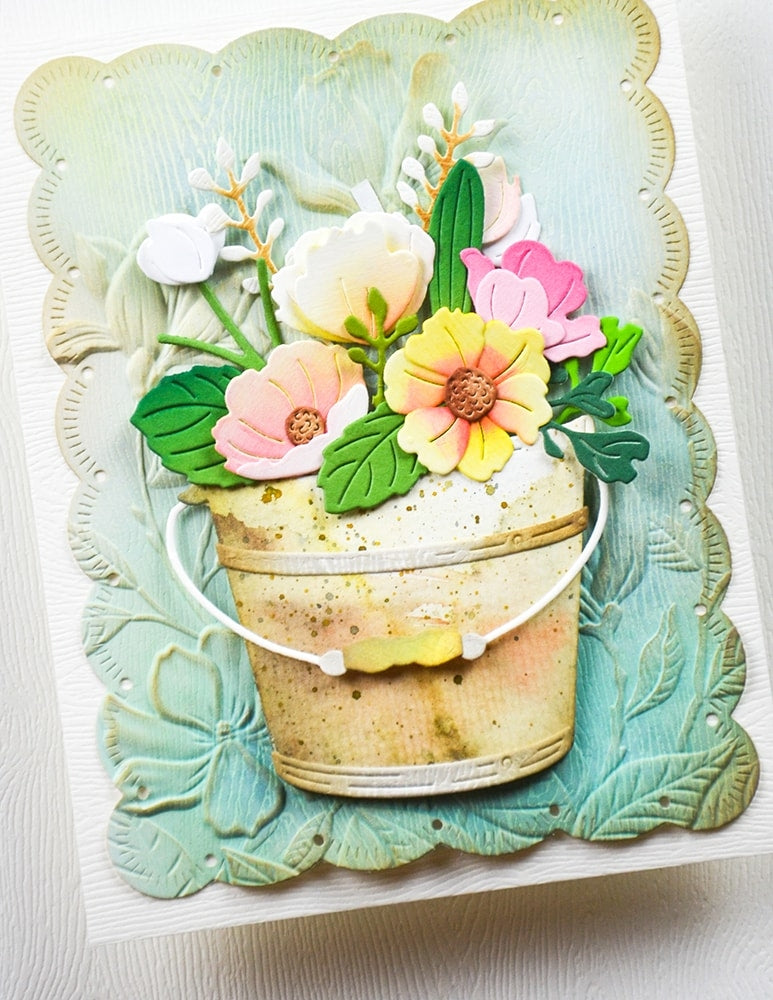 Memory Box Stanzschablone - 94842 Fringed Scalloped Frame Set