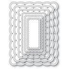 Memory Box Stanzschablone - 94842 Fringed Scalloped Frame Set