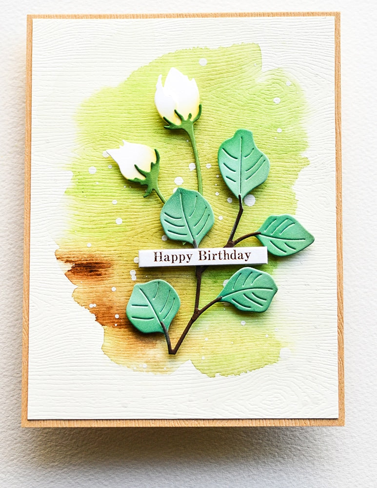 Memory Box Stanzschablone - 94843 Small Anemone Bud Duo