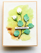 Memory Box Stanzschablone - 94843 Small Anemone Bud Duo